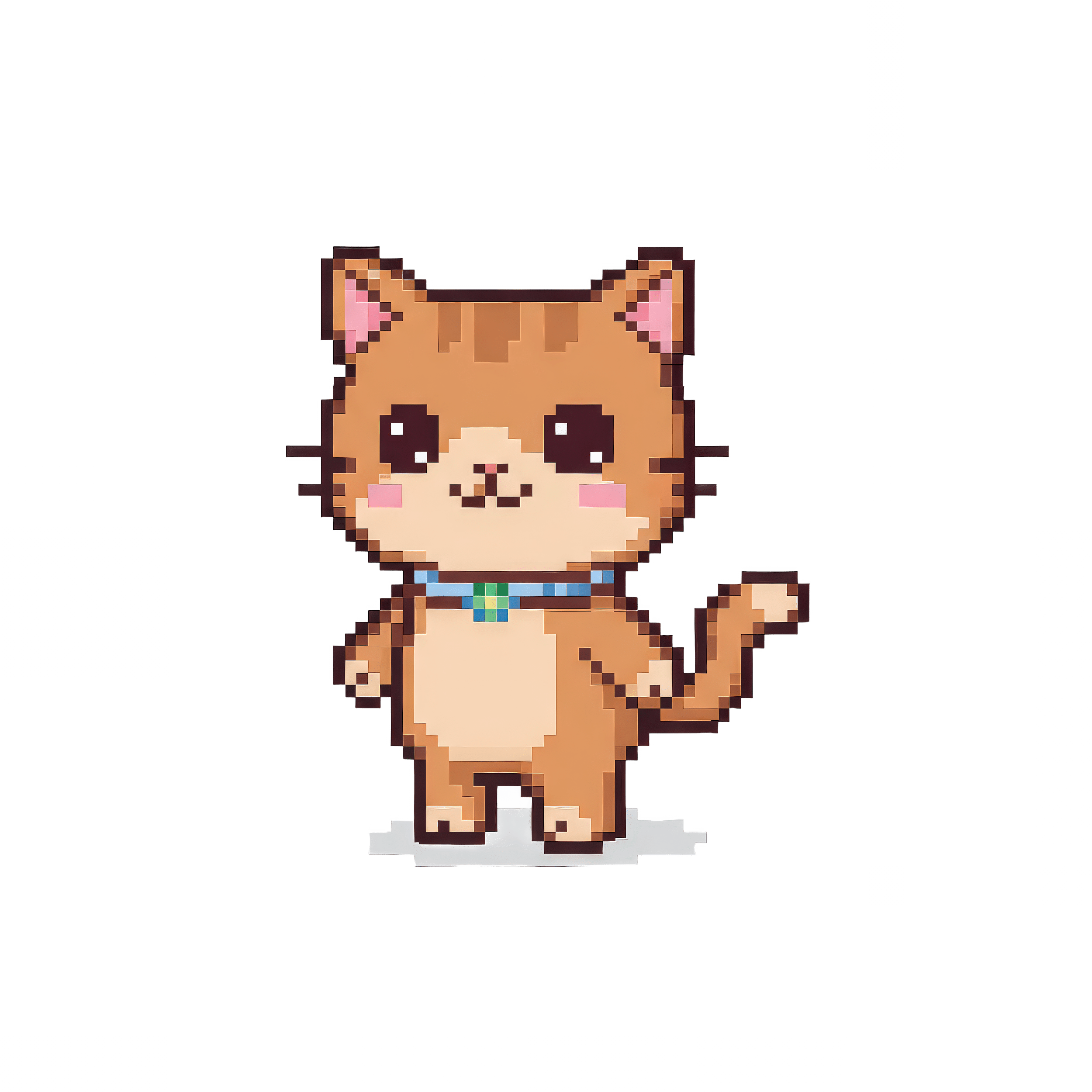 pixel cat